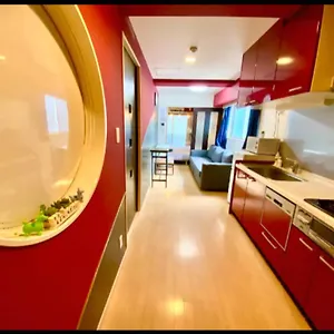 Apartment メルシアター鈍色の風: デザイナーズ心斎橋アパートメント Osaka